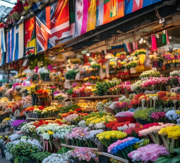 鲜花行业，连接世界与市场的桥梁，国际化发展，让鲜花店在全球市场中脱颖而出。